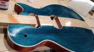 Harley Benton Electric Guitar Kit Single Cut (075 Finition Tru-oil x4)